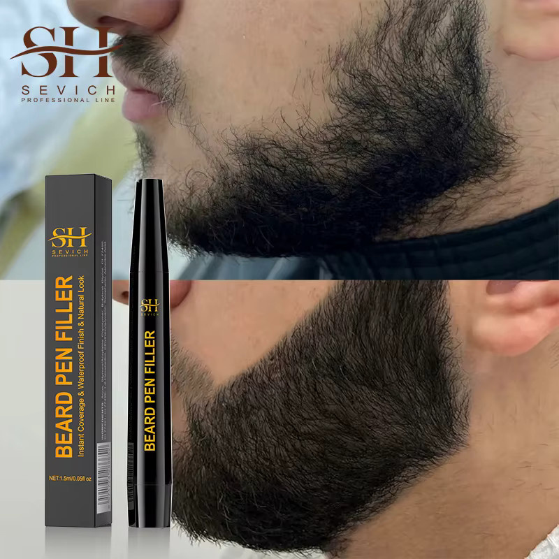 Sevich Bart Füllung Stift Kit, Bart Färbung und Gestaltung, Herren - Bild 6