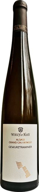 Vins d'Alsace Wunsch et Mann Gewürztraminer Grand Cru, Weißwein, Elsass, 2022, lieblich, 0,75 l - Bild 1