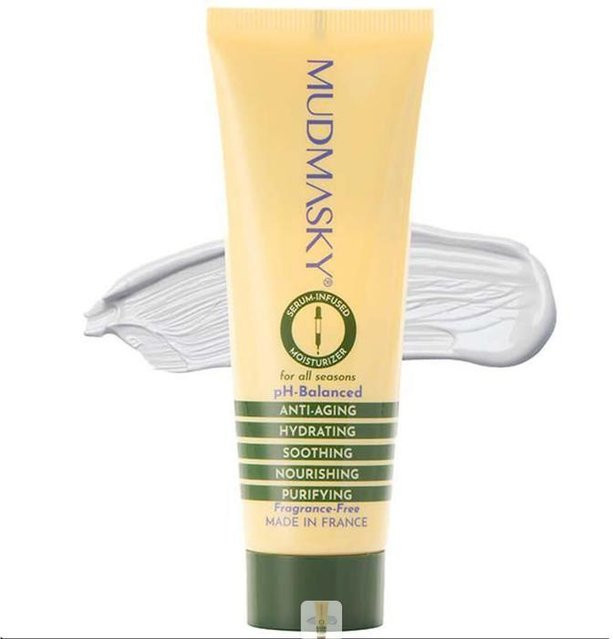 MUDMASKY Pflegeserum, 40 ml, mit Kollagen, für trockene und reife Haut - Bild 1