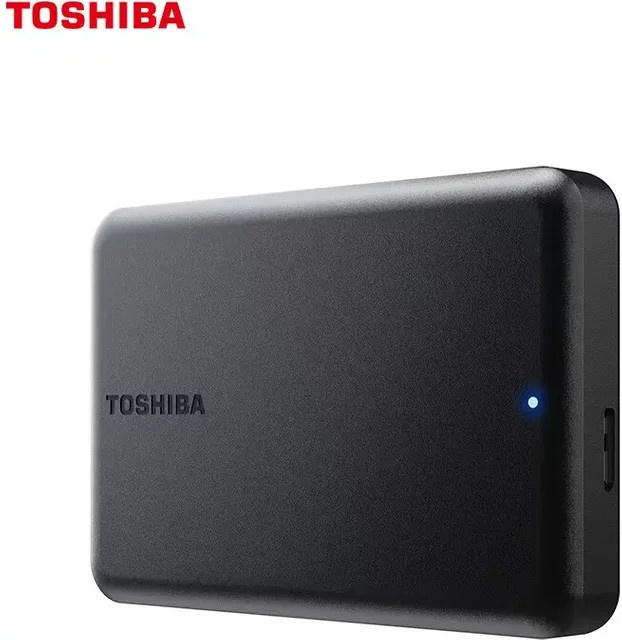 Toshiba A5 Serie Externe Festplatte HDD, Schwarz, USB 3.2 Gen1, 500 GB - Bild 1
