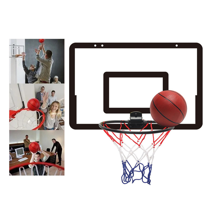 Wosawe Indoor Mini Basketballkorb Set Hanging Type aus PVC - Bild 2