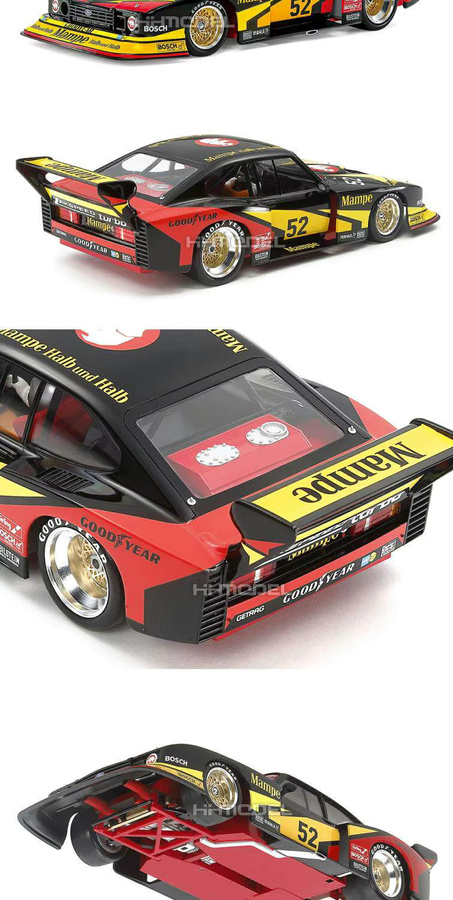 Tamiya 1978 Ford Zakspeed Capri Turbo Rennwagen, Maßstab 1:24 - Bild 4