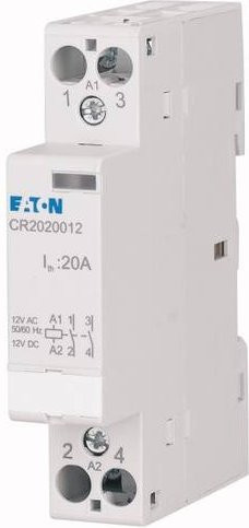 Eaton Installationsschütz CR2011008 in Weiß mit 20 A Schaltstrom, 1 Schließer und 1 Öffner - Bild 1