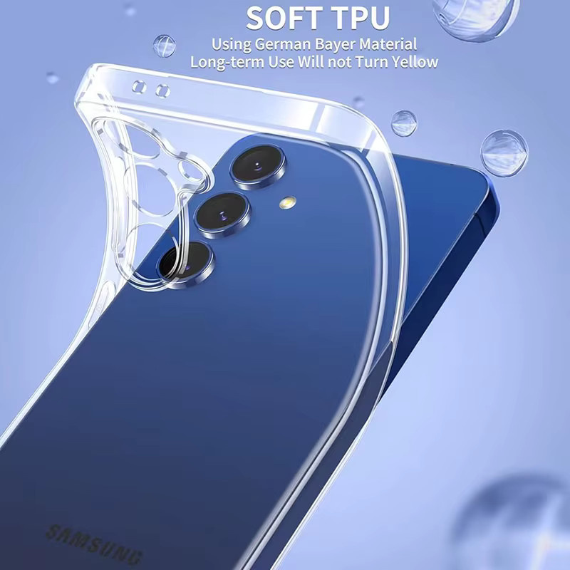 Stoßfeste transparente Silikon-Softcase Handyhülle für Samsung Galaxy S26 S25 S24 S23 S22 S21 Ultra Plus Note20 - Bild 5