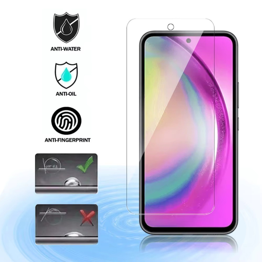 3 Stück Xiaomi Displayschutzfolie aus gehärtetem Glas für Redmi Note 14 5G 13 12 11 Pro 14S 12S 11S 15 15C 14C 13C 12C 10A transparent - Bild 1