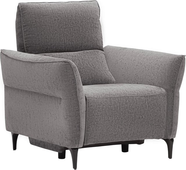 Mömax Relaxsessel Cape Town in Dunkelgrau mit Armlehnen und modernem Design - Bild 1