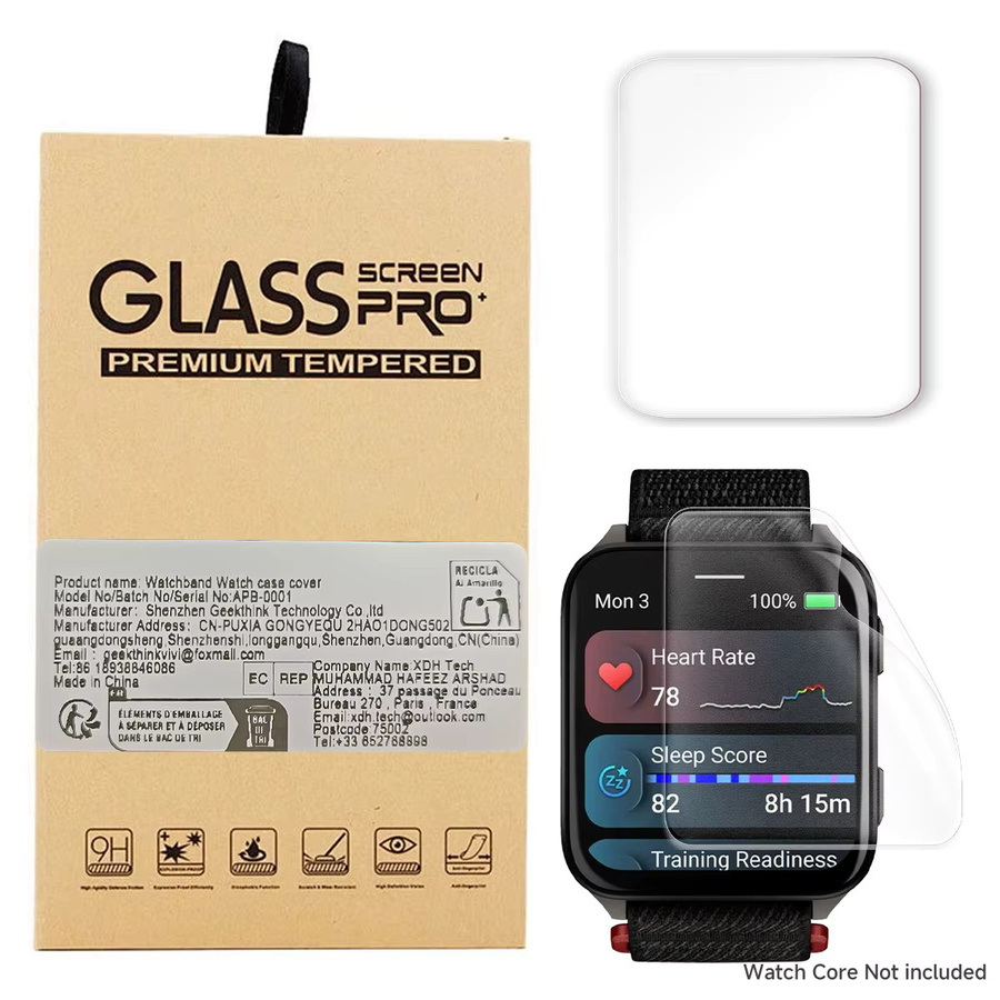 CHIICSMART Hydrogel-Displayschutzfolie für Garmin Venu X1, transparent - Bild 5