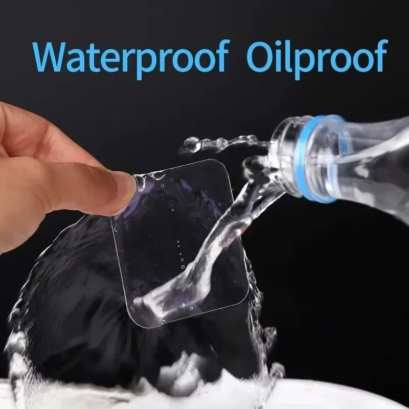 Doppelseitiges transparentes Nano-Klebeband, wasserdichtes und selbstklebendes Klebeband für Zuhause, Küche und Badezimmer, Breite: 5,0 cm, Höhe: 6,0 cm, Tiefe: 6,0 cm - Bild 2