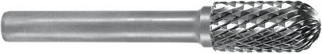 Exact 72273 Frässtift Hartmetall Kugel in Silber, Länge: 60 mm, Schaftdurchmesser: 6 mm - Bild 1