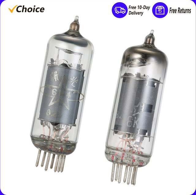 2er-Set dodocool 6K4 Elektronische Vakuumröhren als Ersatz für 6AK5, 6AK5W, 6Zh1P, 6J1, 6J1P und EF95 Verstärker sowie DIY Vorverstärker - Bild 1