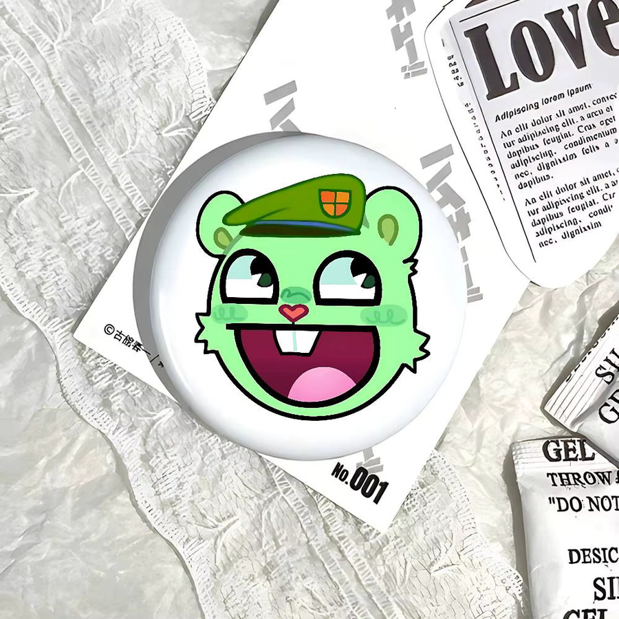 Anstecknadel Happy Tree Friends, Metall, Unisex - Bild 6