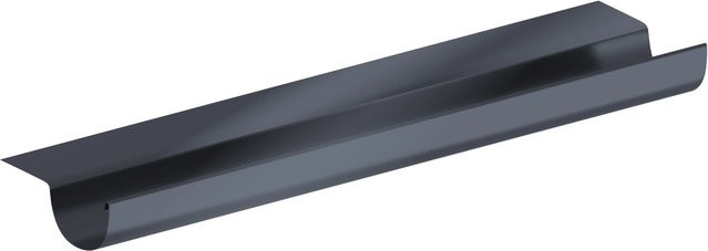 Sarei Piccolo Halbrundrinne aus Aluminium in Anthrazit, Länge: 2 m - Bild 1