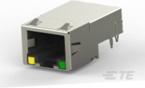 TE Connectivity High Performance Mod Jacks 1888250-2 Ethernet LAN Anschluss in Silber und Multicolour - Bild 1