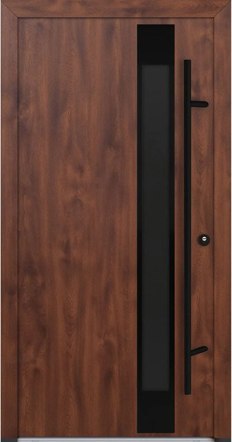 FM Türen Innenbeschläge Set AS68 Modell 34 in Nussbaum, Rechts, B: 110 cm, H: 210 cm - Bild 1