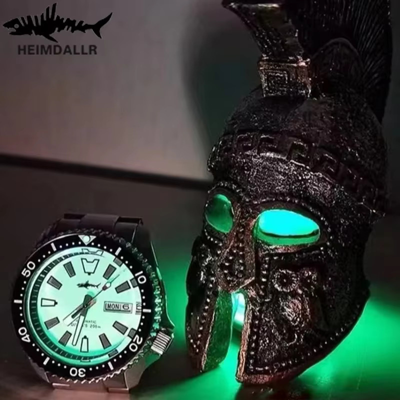 HEIMDALLR Taucheruhr, Automatik, Edelstahl, Saphirglas, 20 ATM, Herren - Bild 4