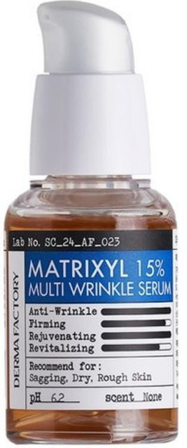 DERMA FACTORY Matrixyl 15% Multi-Falten-Serum, 30 ml, Peptide, Kollagen - Bild 1