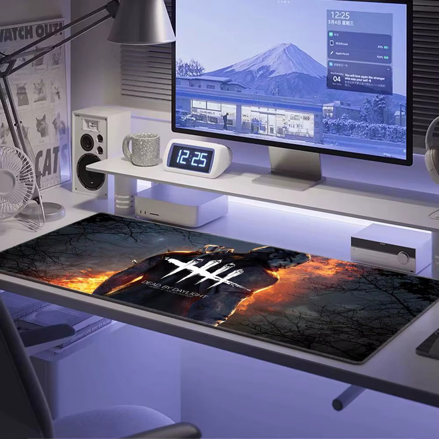 HYBXAXC Gamer Mauspad D-Dead Deskmat in Schwarz - Bild 2