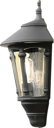 Konstsmide Außenleuchte Virgo Wandlaterne Schwarz B/H/T: 24 x 44 x 15 cm - Bild 1