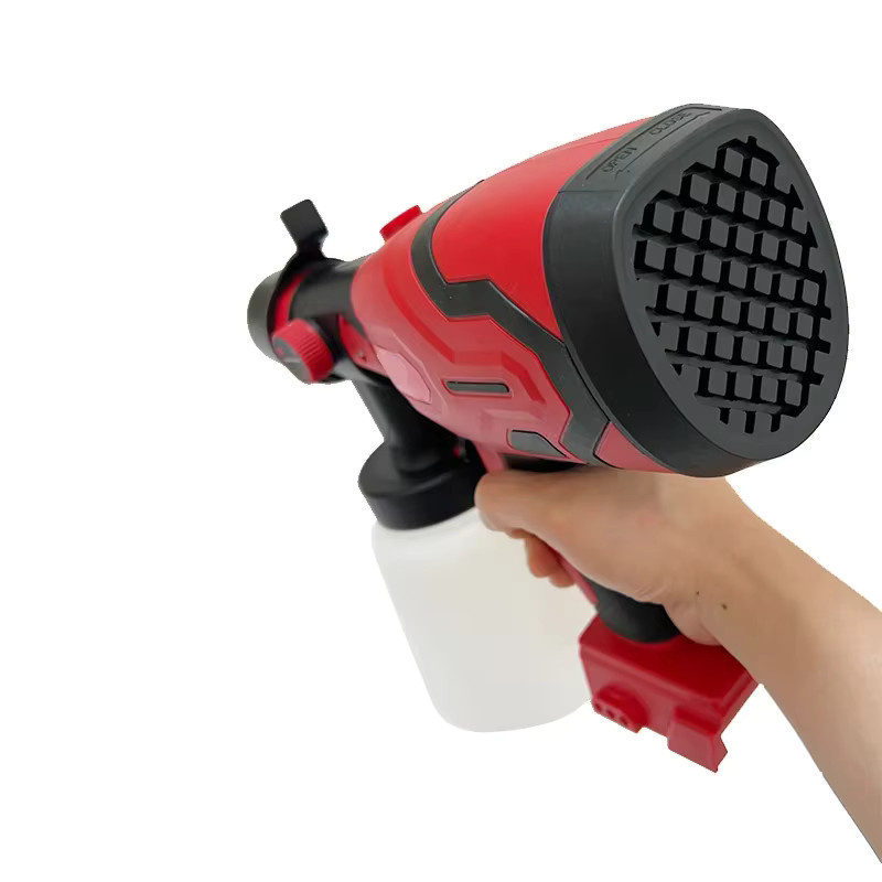 Milwaukee kabellose elektrische Spritzpistole Fit 800 ml Hochleistungs-Farbspritzgerät mit Stahlbeschichtung für 18 V - Bild 3