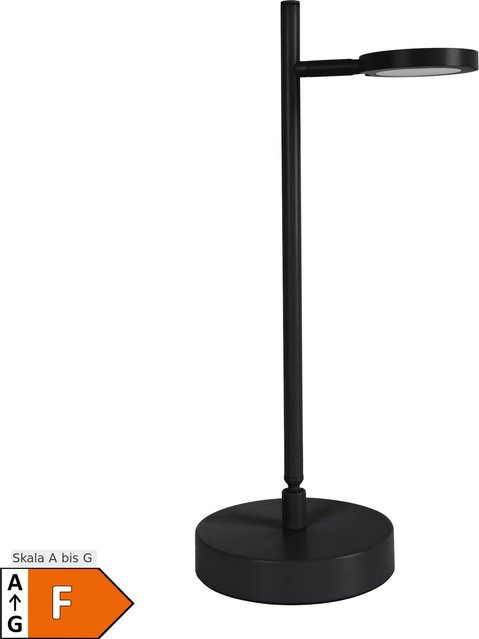 Näve LED Akku-Tischleuchte LUPA in Schwarz, Höhe: 45 cm - Bild 1