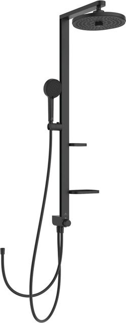 Ideal Standard Duschbrause-Set mit Regendusche und Handbrause in Schwarz Matt ohne Thermostat - Bild 1