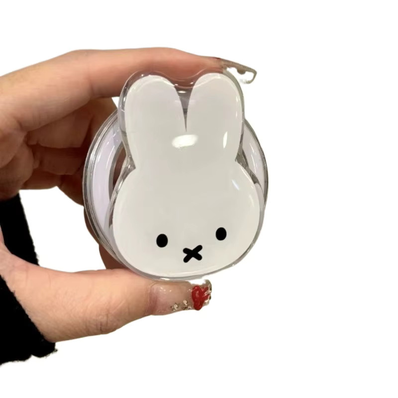 Miffy Kaninchen Handyhülle mit magnetischem 2D-Halter für Jungen und Mädchen - Bild 2