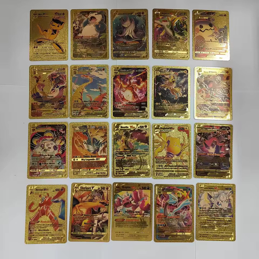 Pokémon Kampfparty Sammelkarten VMAX GX Glänzende Folienkollektion, 55-teiliges Set - Bild 2