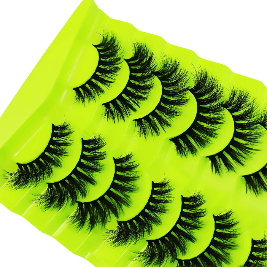 BLL.cf Falsche Wimpern, 14 Paare, 8D Volumen Wispy Lashes - Bild 2