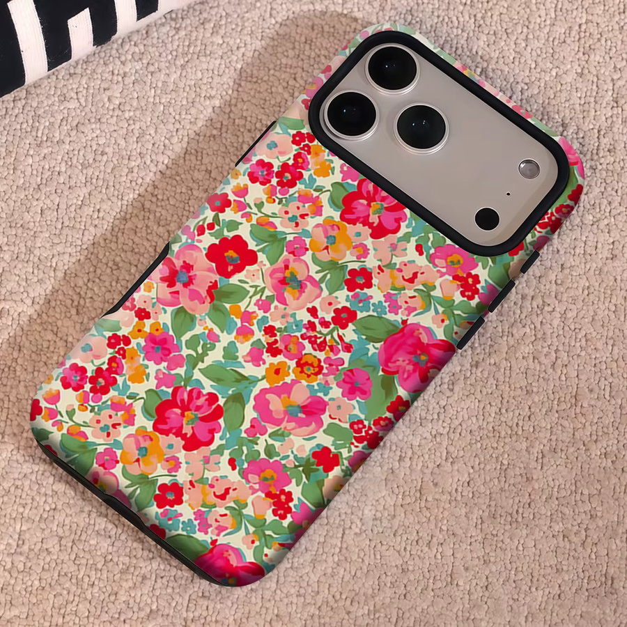 Aegis Schutzhülle Bloom Chic für iPhone 13 bis iPhone 17 Pro Max mit MagSafe Unterstützung aus hartem PC in Multicolour - Bild 5