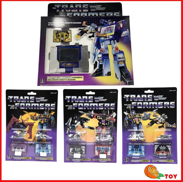 Hasbro Transformers Frenzy Laserbeak Soundwave, Actionfigur, Roboter, ab 8 Jahren - Bild 1