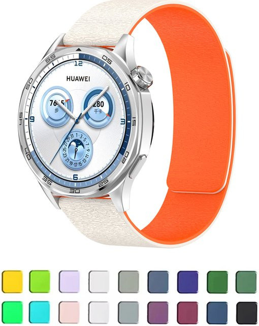 apband Uhrenarmband Silikon, magnetisch, Unisex, multicolor - Bild 1