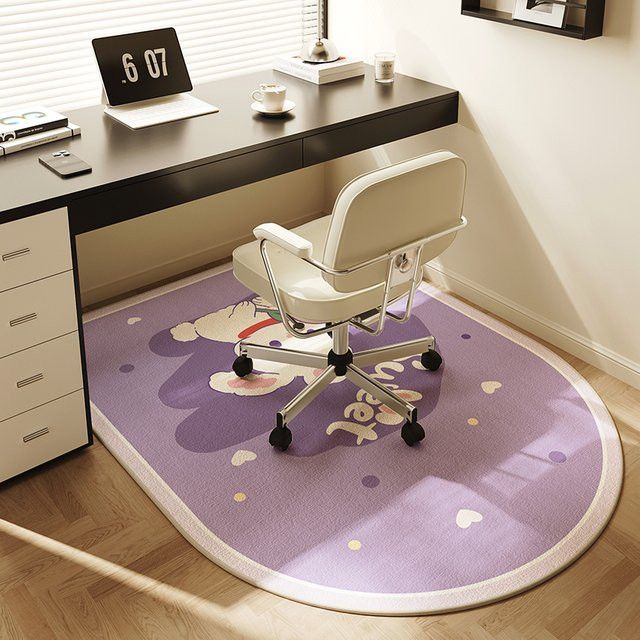 VIKAMA Bodenmatte für Bürostühle und Rollstühle, verschleißfester Teppich für Büro und Schlafzimmer - Bild 1