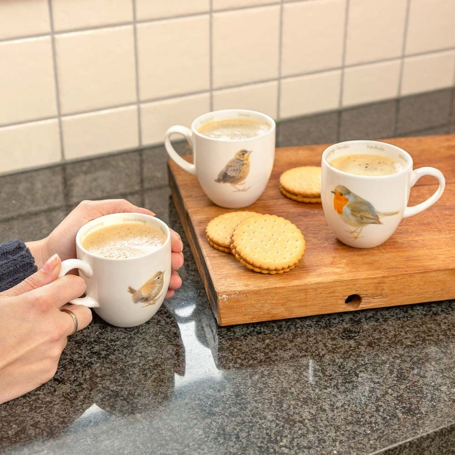 Tasse Zaunkönig von CJ Wildlife, weiß, Keramik - Bild 2