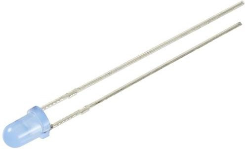 TRU COMPONENTS LED Blau Rund 3mm 750 mcd 30° 12mA 5V bedrahtet - Bild 1
