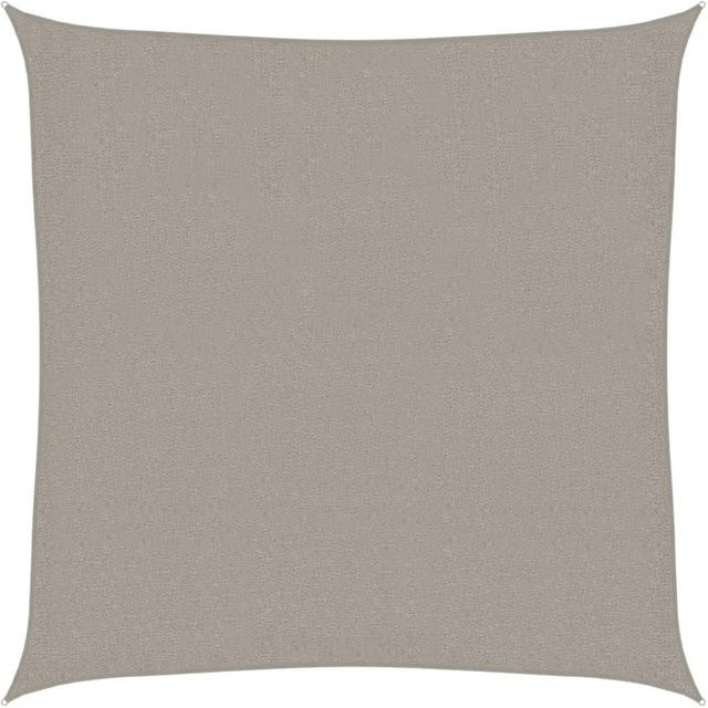 vidaXL Sonnensegel quadratisch aus HDPE in Hellgrau, B x B: 2,5 x 2,5 m - Bild 1
