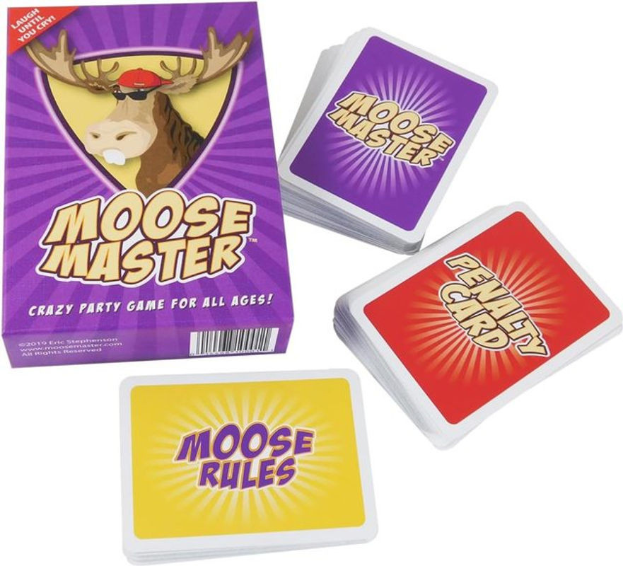 Moose Master Lustiges Geschenk in Violett für Weihnachten - Bild 1