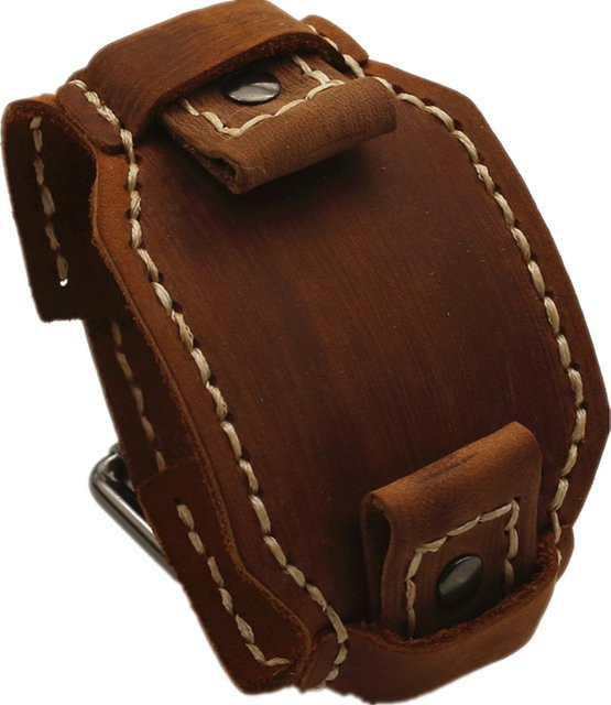 westbull Armband Leder, Vintage, Herren, 24 mm - Bild 1