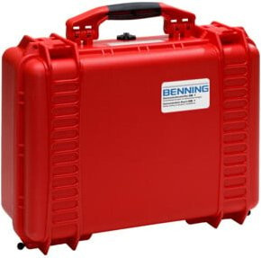 Benning Demokoffer DB1 in Rot B/T/H: 33,0 x 16,0 x 5,0 cm - Bild 1