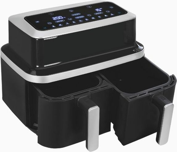 GUTFELS AIRFRY 5010 Heißluftfritteuse in Schwarz und Silber - Bild 1