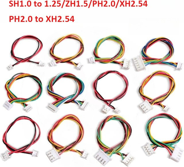 E-SIMPO Adapter Konvertierung Terminal Draht Verbindungsleitung Kabel Set, Mehrfarbig - Bild 1