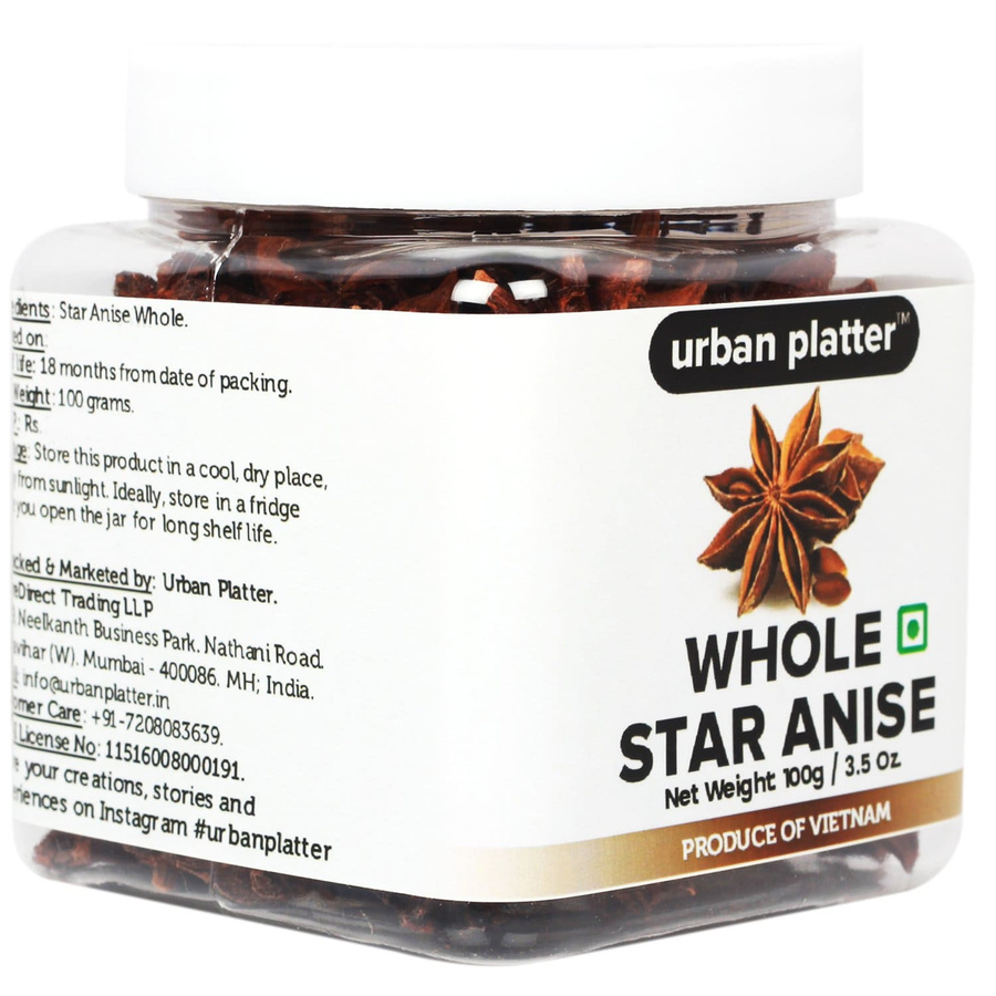 Urbane Platte Sternanis (Asiatischer Sternanis) ganz 100 g - Bild 2