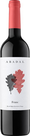 Abadal Rotwein Cabernet Franc, Pla de Bages, 2023, trocken, 0,75 l