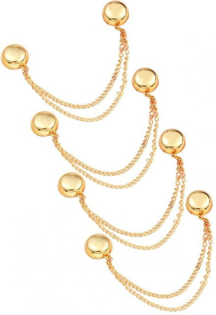 Schalclips Messing, Gold, Damen - Bild 1