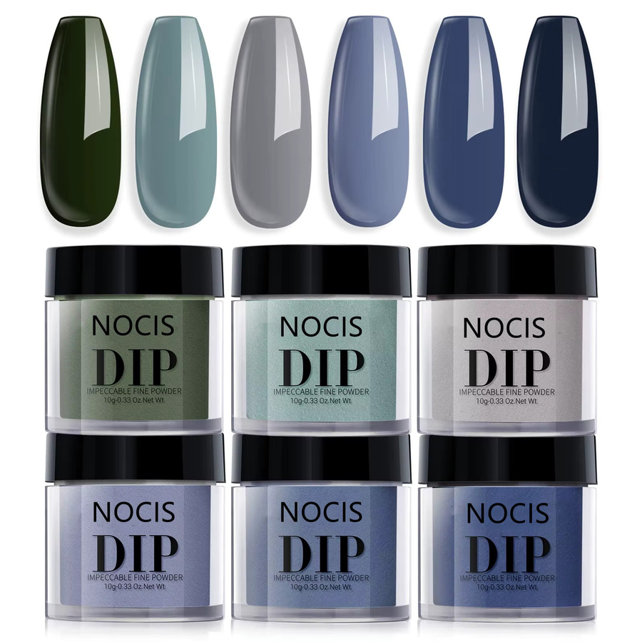 NOCIS Dip-Pulver für Nägel, Acryl-Tauchpulver, 10 g, Glänzend, Unisex - Bild 1