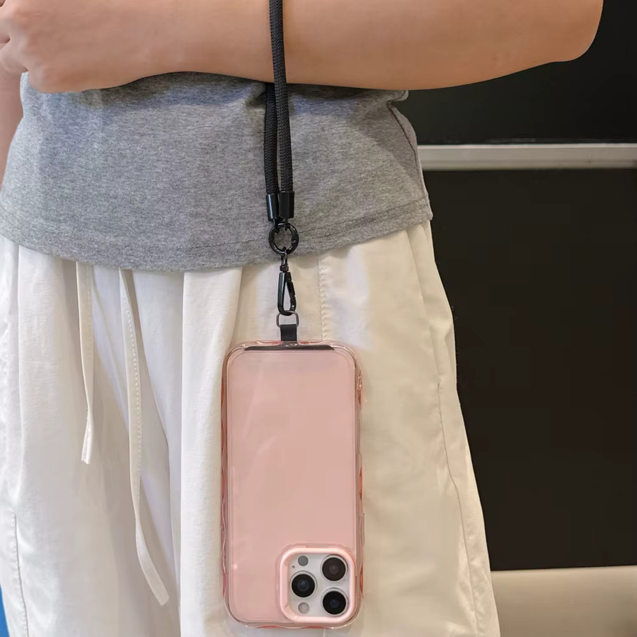 Multifunktionales Handy-Universalband in Lila als Anti-Fall-Armband und Anhänger für iPhone, Samsung und Xiaomi - Bild 2