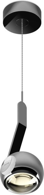 Occhio io 3d sospeso up LED-Pendelleuchte in Chrom mit warmweißem Licht (2700K) und höhenverstellbarem Kabel (80-180 cm) - Bild 1