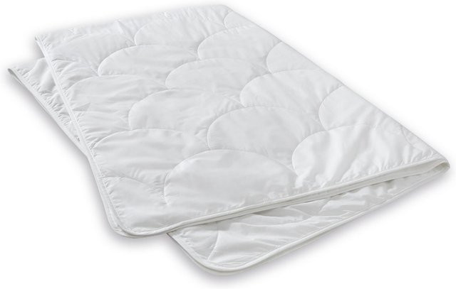 BeCo KlimaTop Leicht Steppbett in Weiß mit Lyocell-Baumwoll-Mix, B/T: 135 x 200 cm - Bild 1