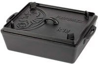 Petromax Kastenform mit Deckel k12 aus Gusseisen in Schwarz - Bild 1