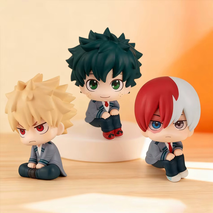 Bandai Chibi Academy Izuku Midoriya / Katsuki Bakugo / Shoto Todoroki, PVC-Figuren, Einzelfigur - Bild 3