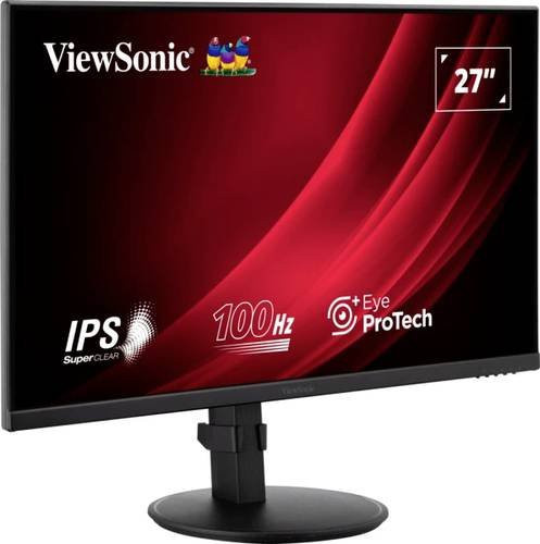 Viewsonic VA2708-4K-HD LED-Monitor 27 Zoll 4K UHD IPS Display Schwarz mit HDMI und DisplayPort - Bild 1